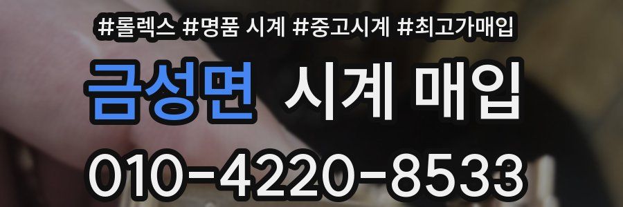 금성면 시계 매입