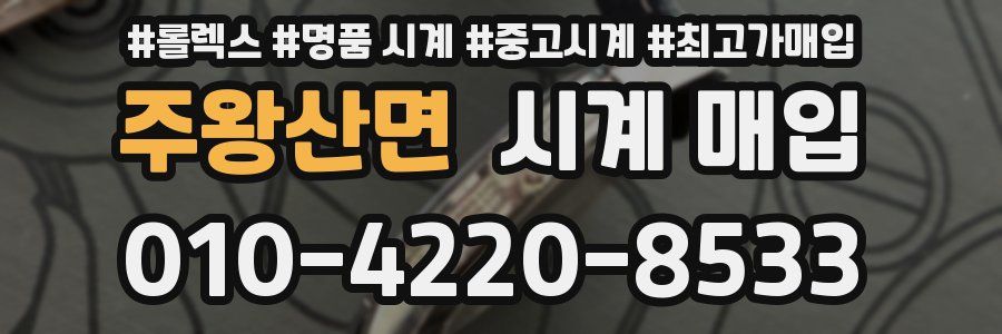 주왕산면 시계 매입