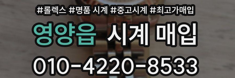 영양읍 시계 매입