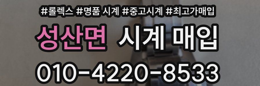 성산면 시계 매입