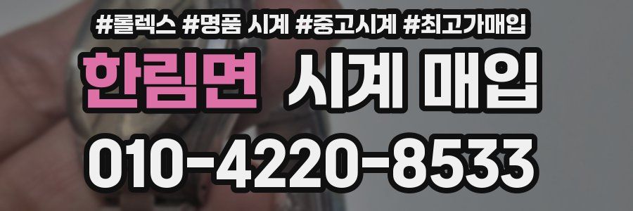 한림면 시계 매입