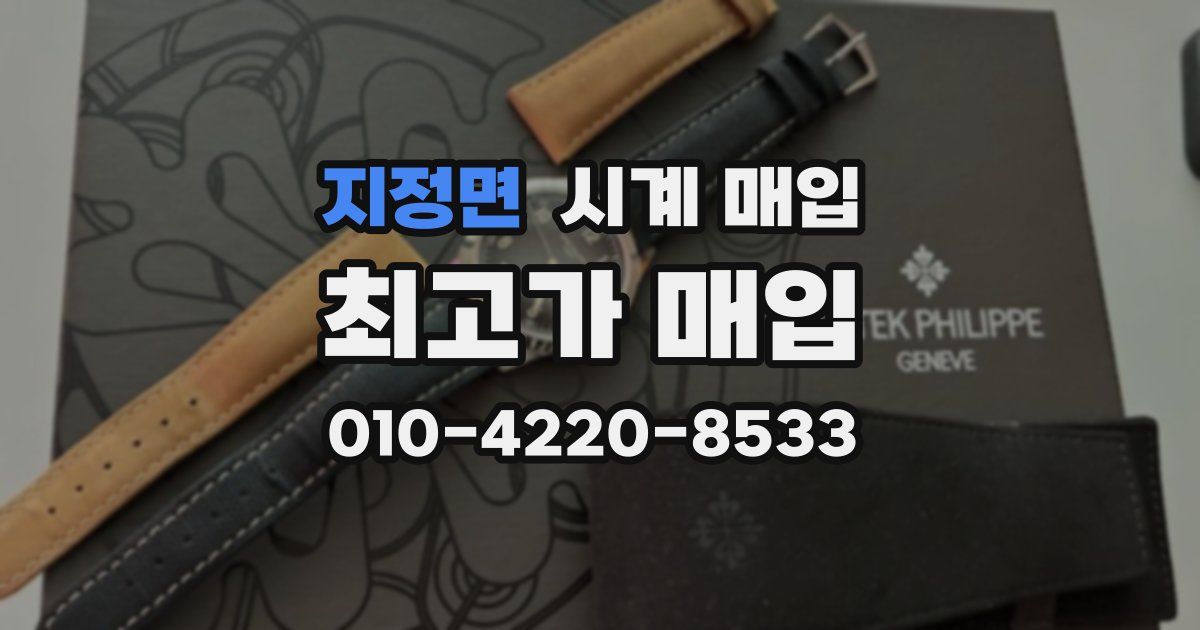 지정면 시계 매입