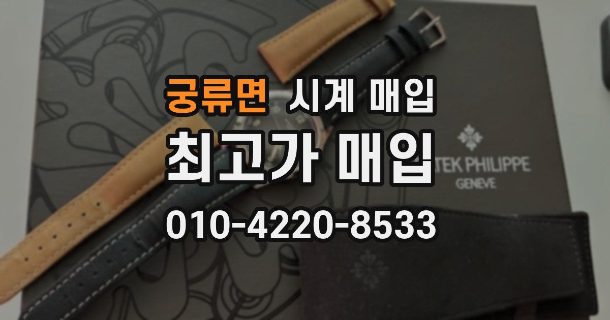 궁류면 시계 매입
