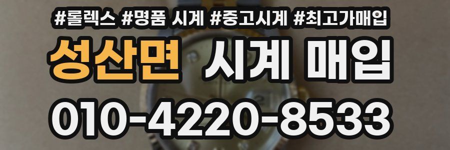 성산면 시계 매입