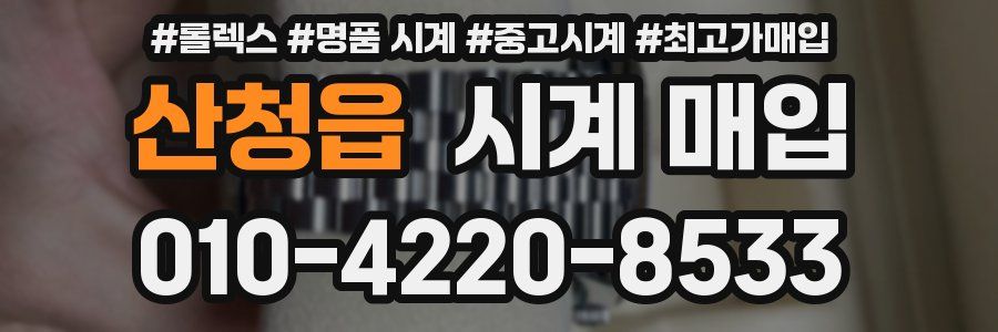 산청읍 시계 매입