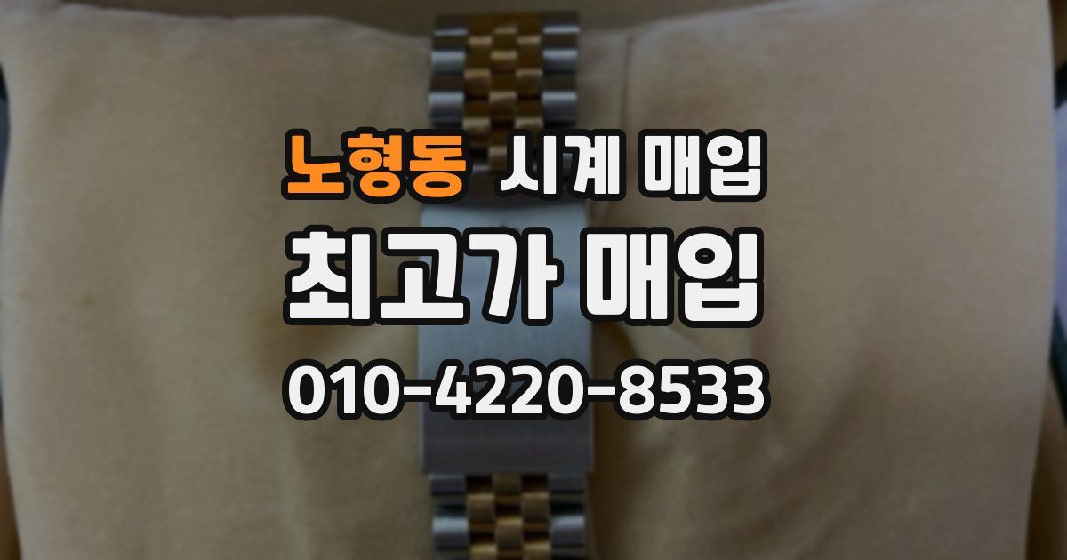 노형동 시계 매입