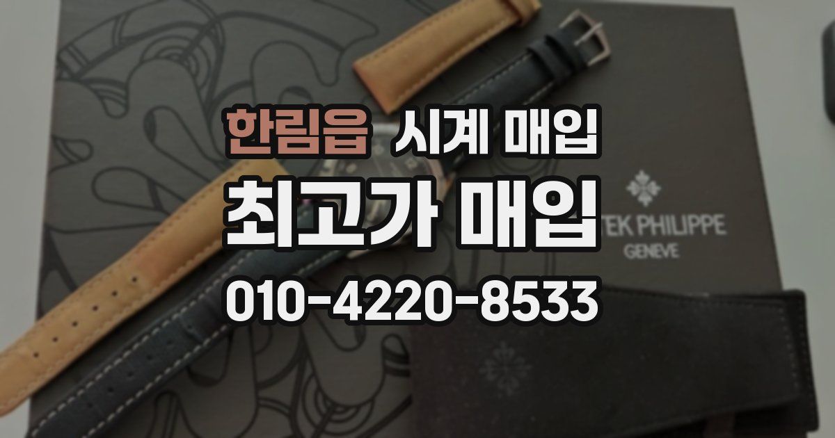 한림읍 시계 매입