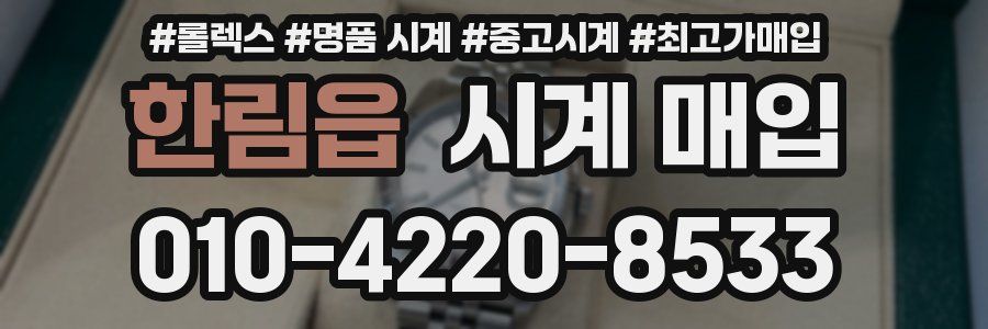 한림읍 시계 매입