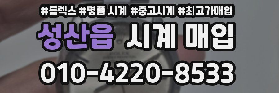 성산읍 시계 매입