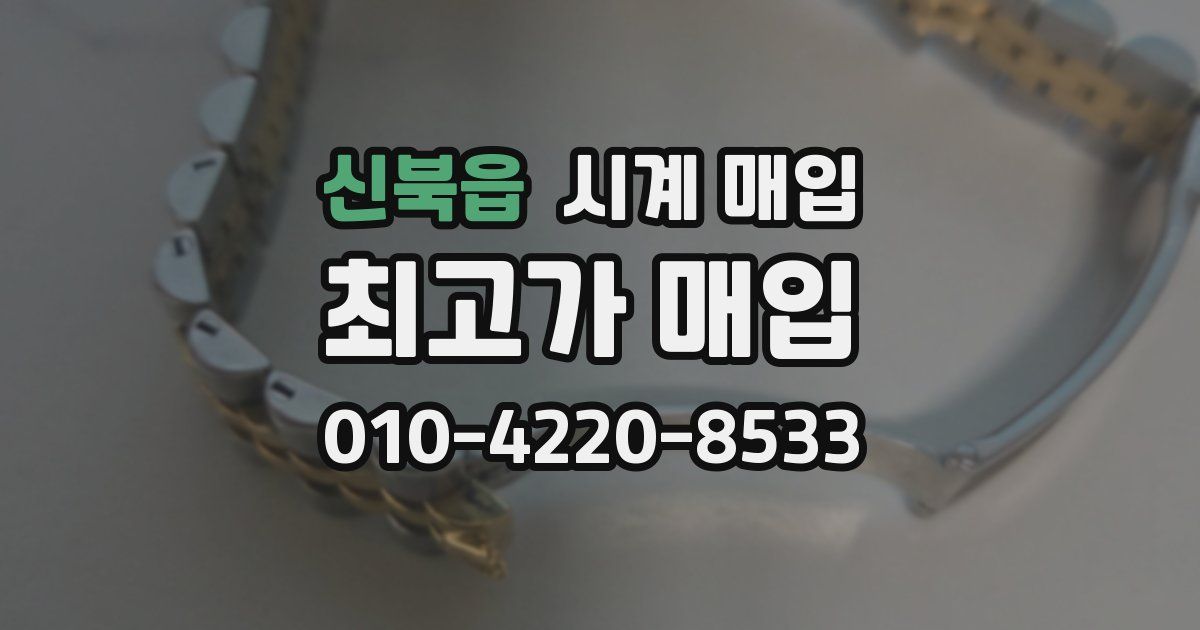 신북읍 시계 매입