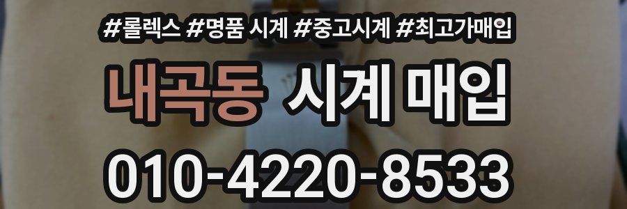 내곡동 시계 매입