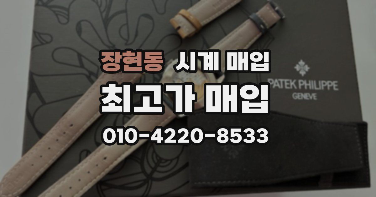 장현동 시계 매입