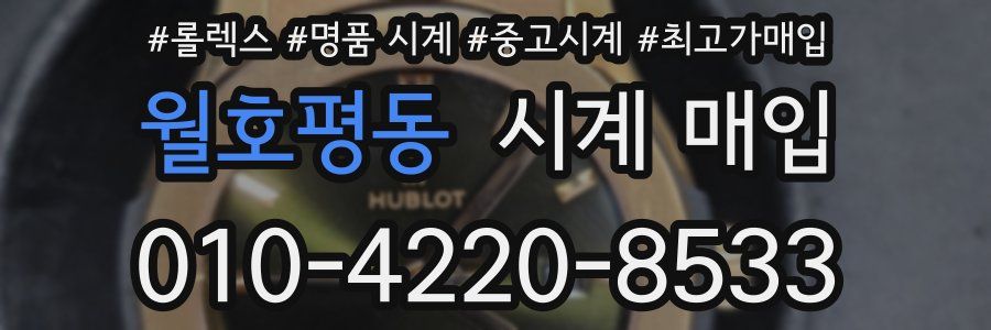 월호평동 시계 매입