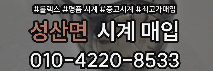 성산면 시계 매입