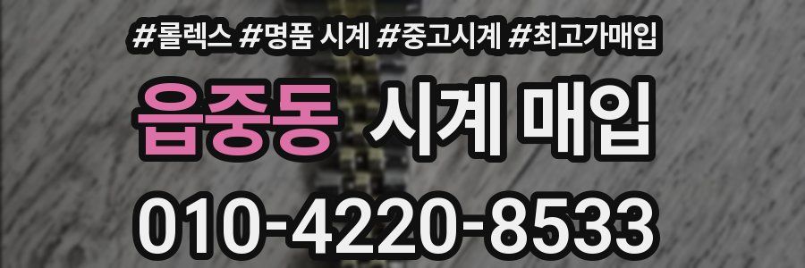 읍중동 시계 매입