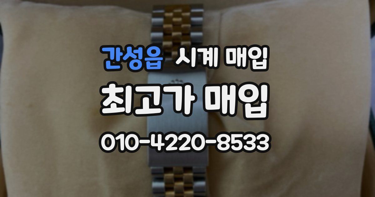 간성읍 시계 매입