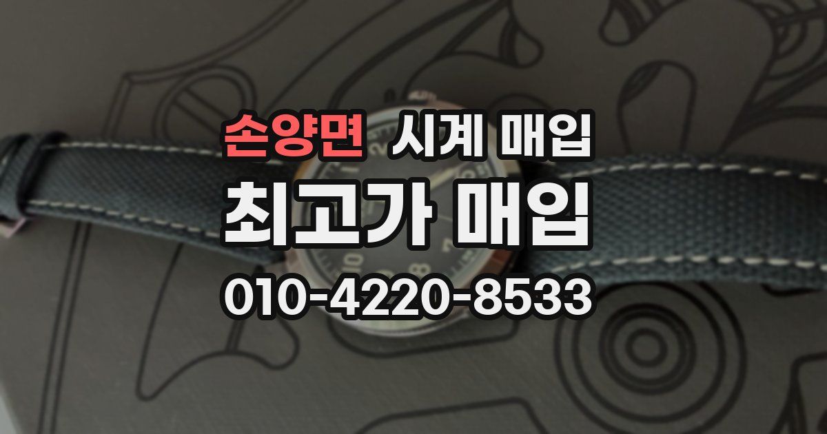 손양면 시계 매입