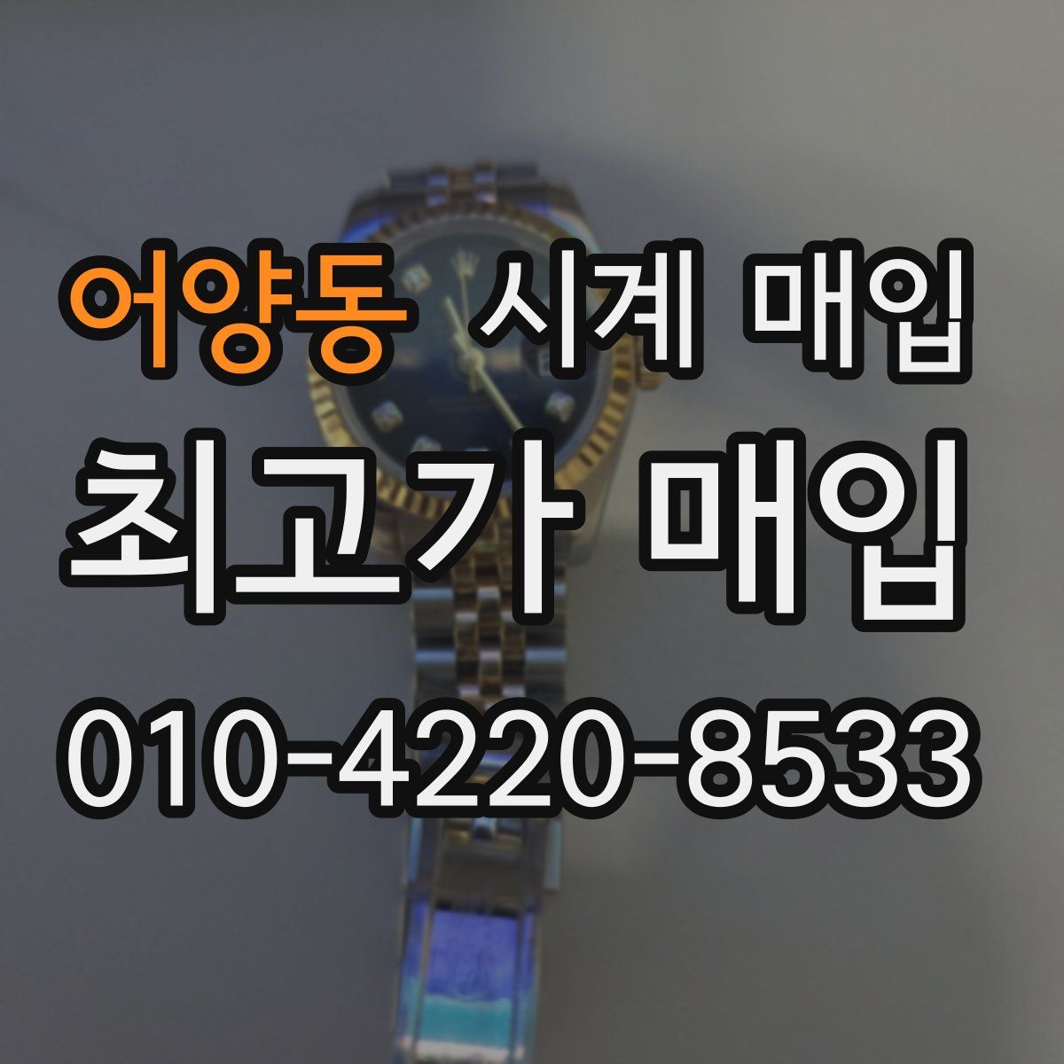 어양동 시계 매입