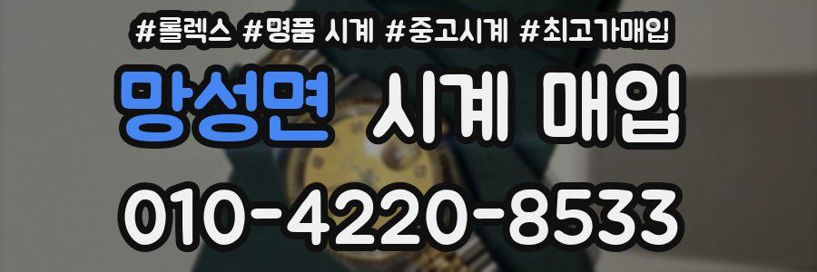 망성면 시계 매입