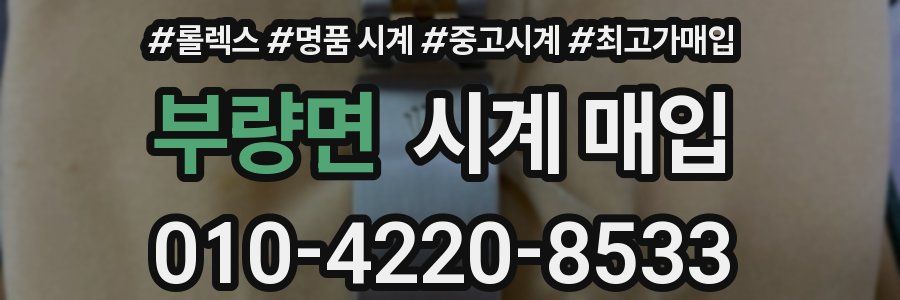 부량면 시계 매입