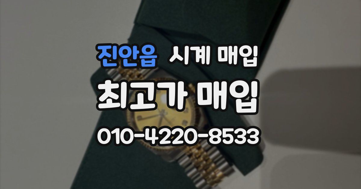진안읍 시계 매입