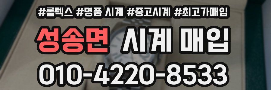 성송면 시계 매입