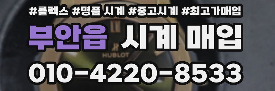 부안읍 시계 매입