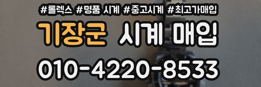 기장군 시계 매입