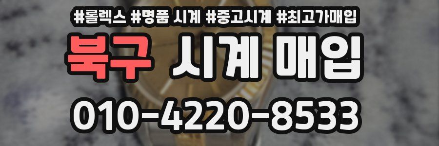 북구 시계 매입