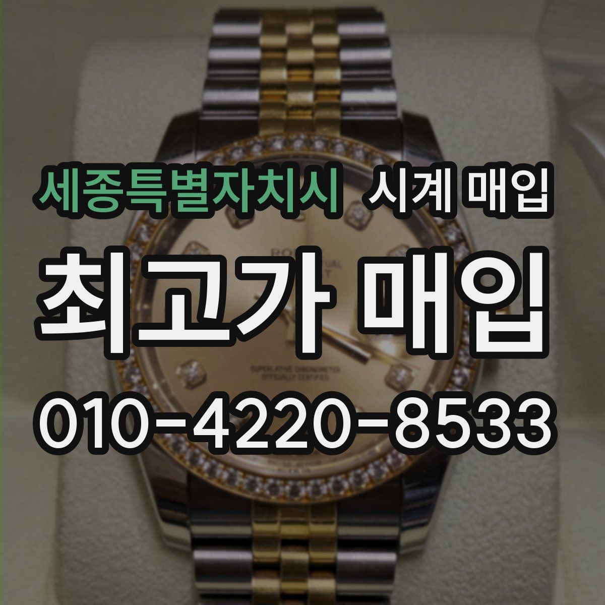 세종특별자치시 시계 매입