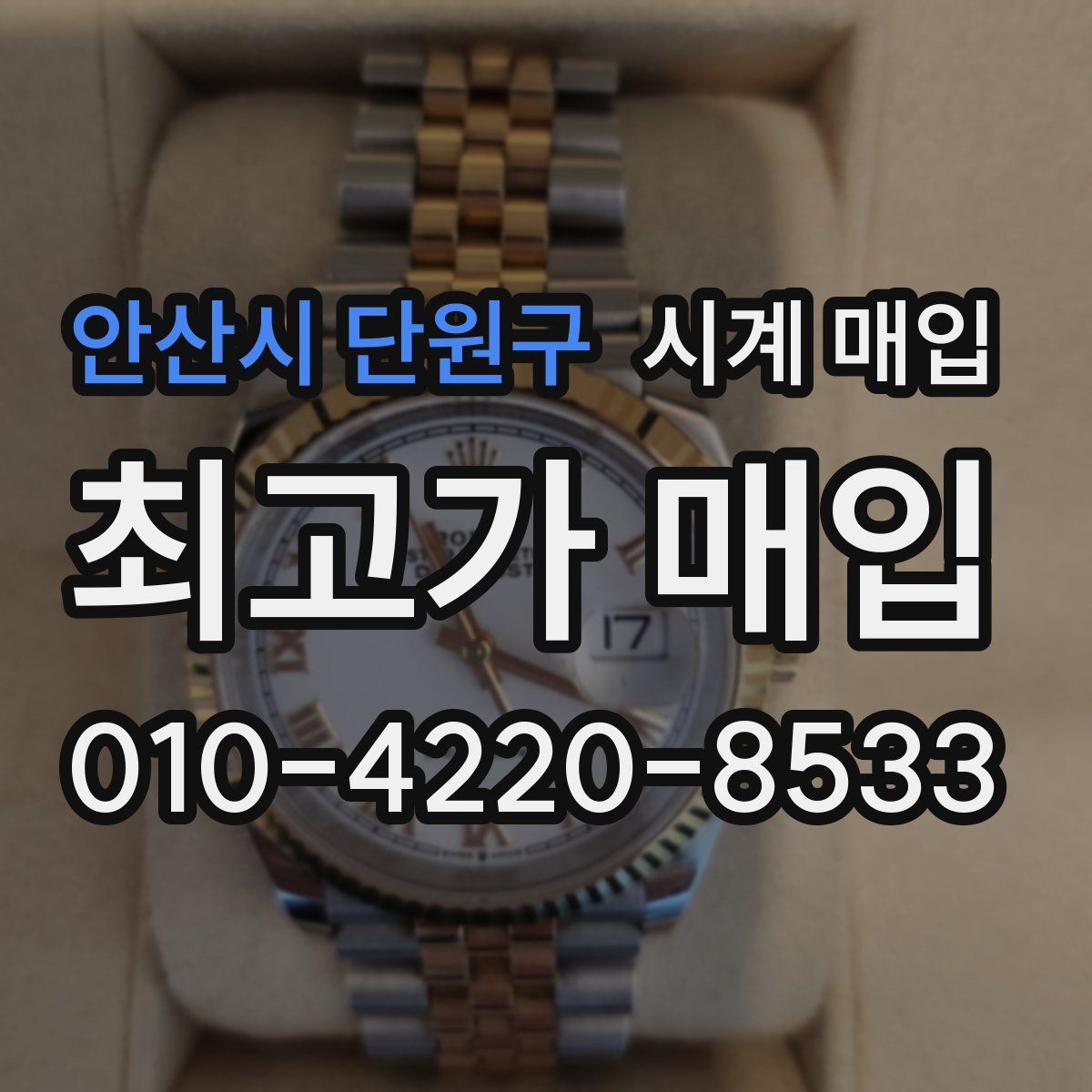 안산시 단원구 시계 매입