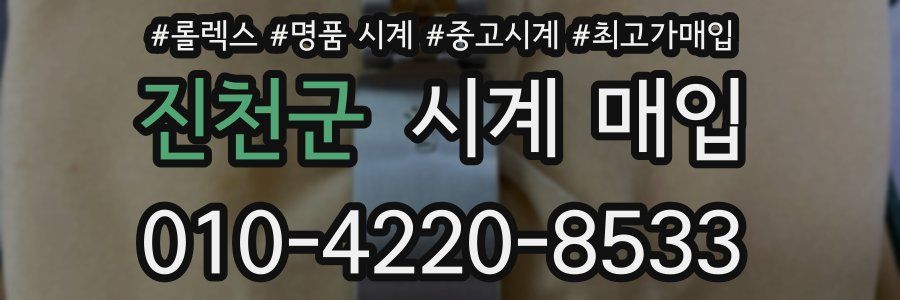 진천군 시계 매입