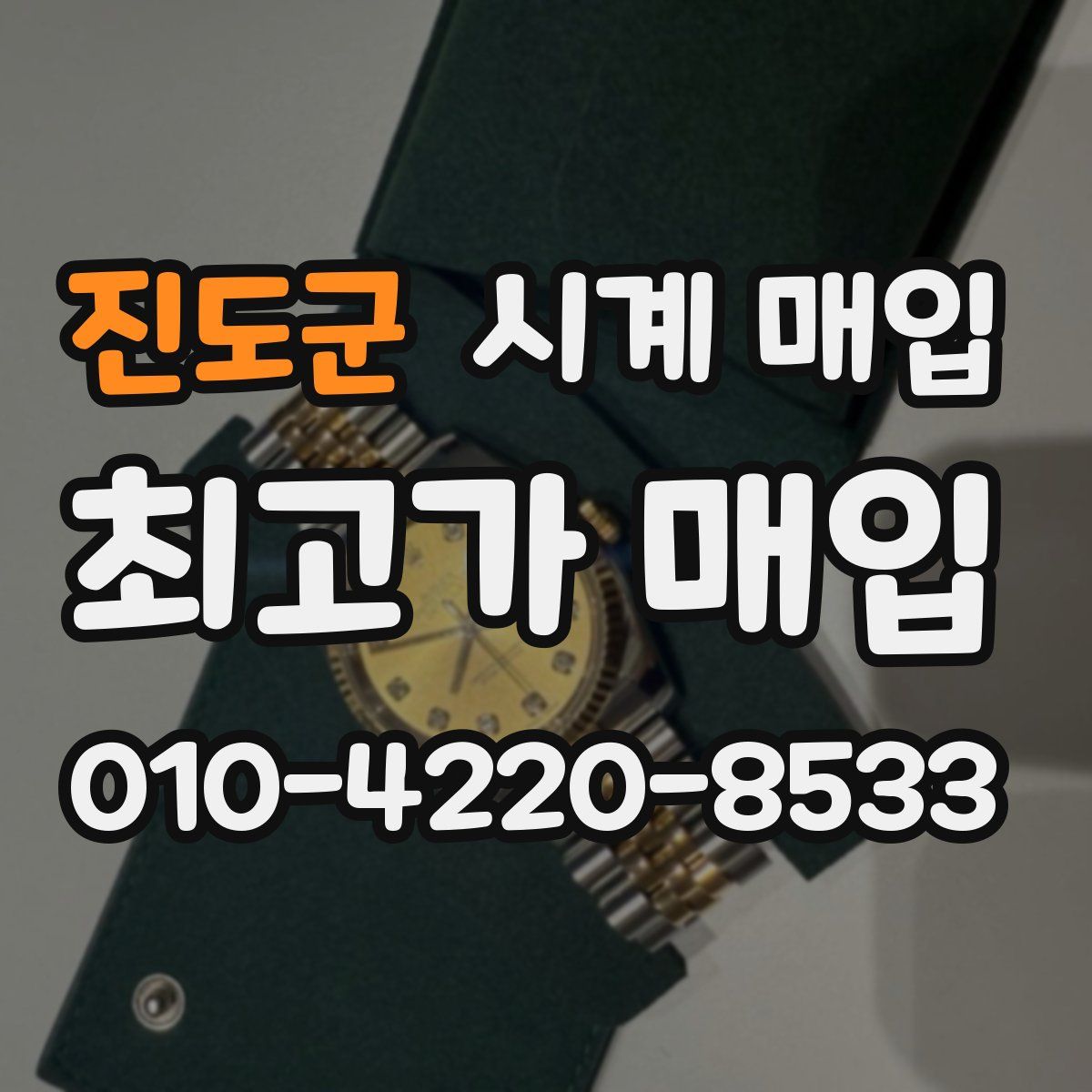 진도군 시계 매입