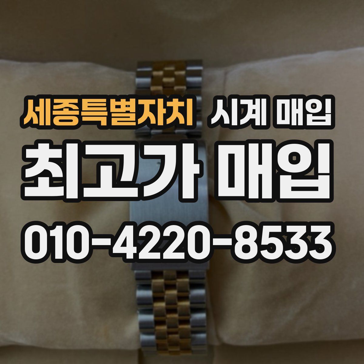 세종특별자치 시계 매입