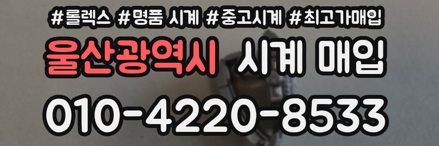 울산광역시 시계 매입