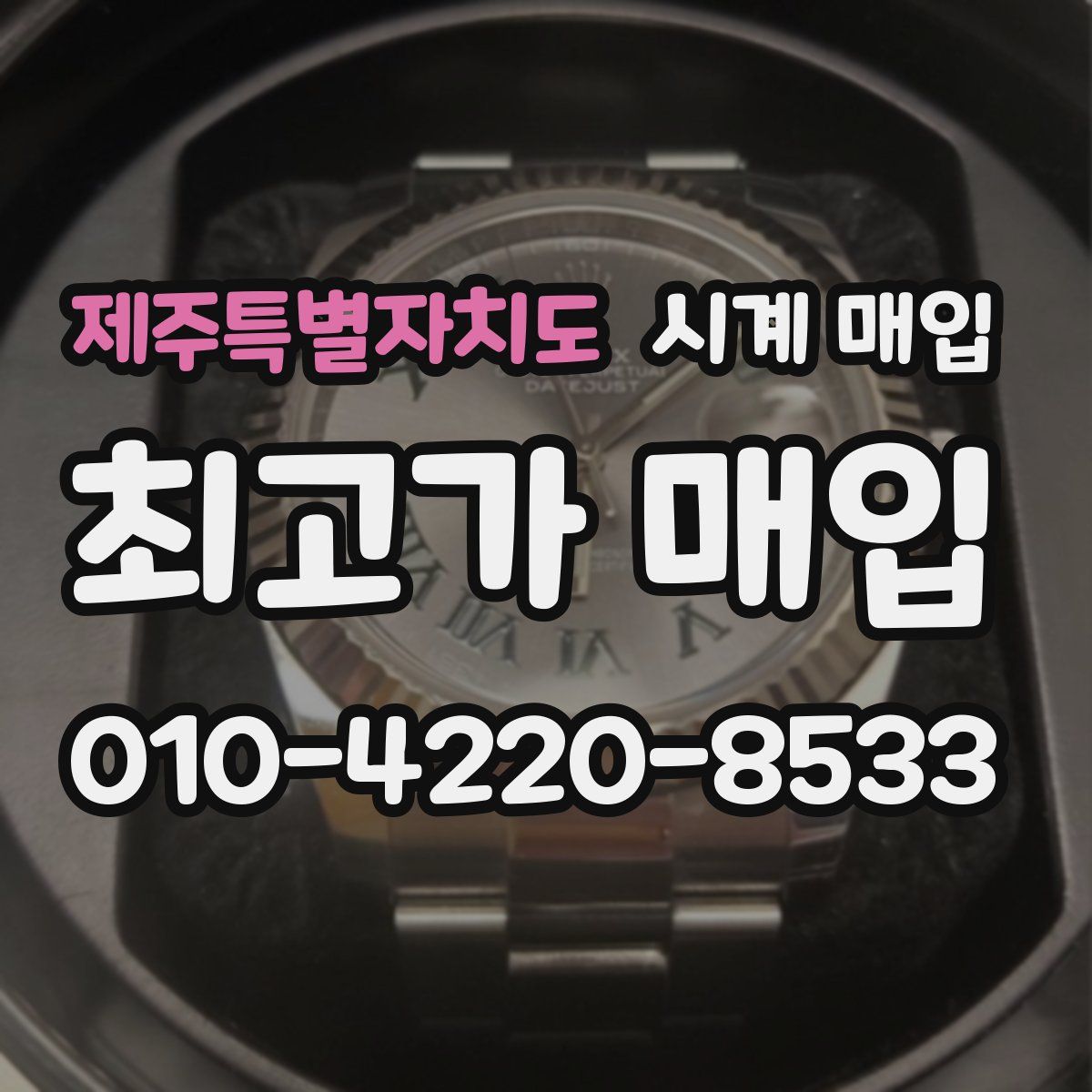 제주특별자치도 시계 매입