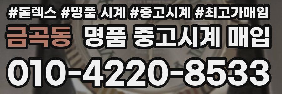금곡동 명품 중고시계 매입