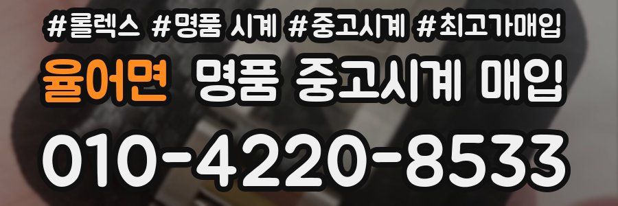 율어면 명품 중고시계 매입