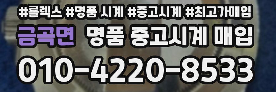 금곡면 명품 중고시계 매입
