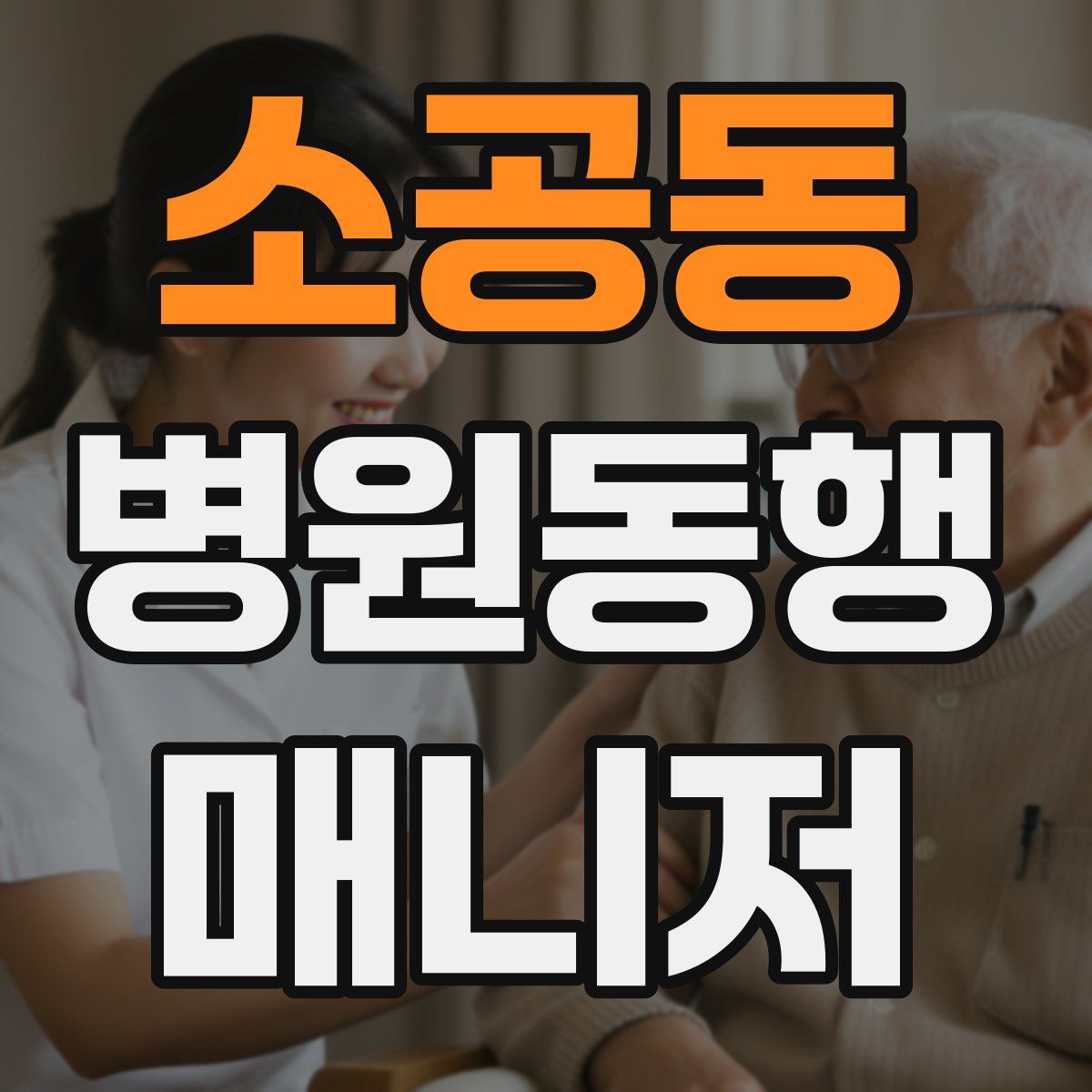 소공동 병원동행매니저 자격증