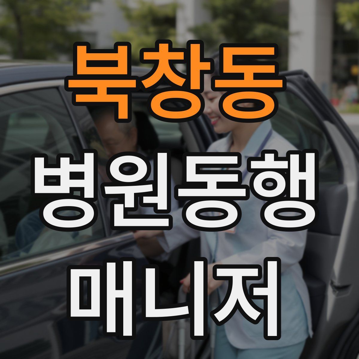 북창동 병원동행매니저 자격증