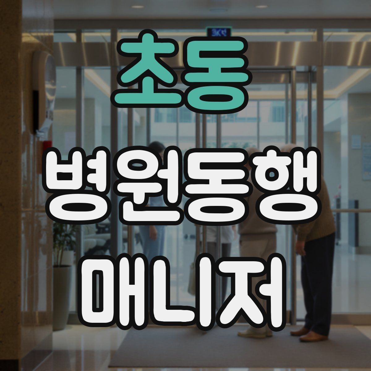 초동 병원동행매니저 자격증 시험 전날 정리해야 할 핵심만 모아보기