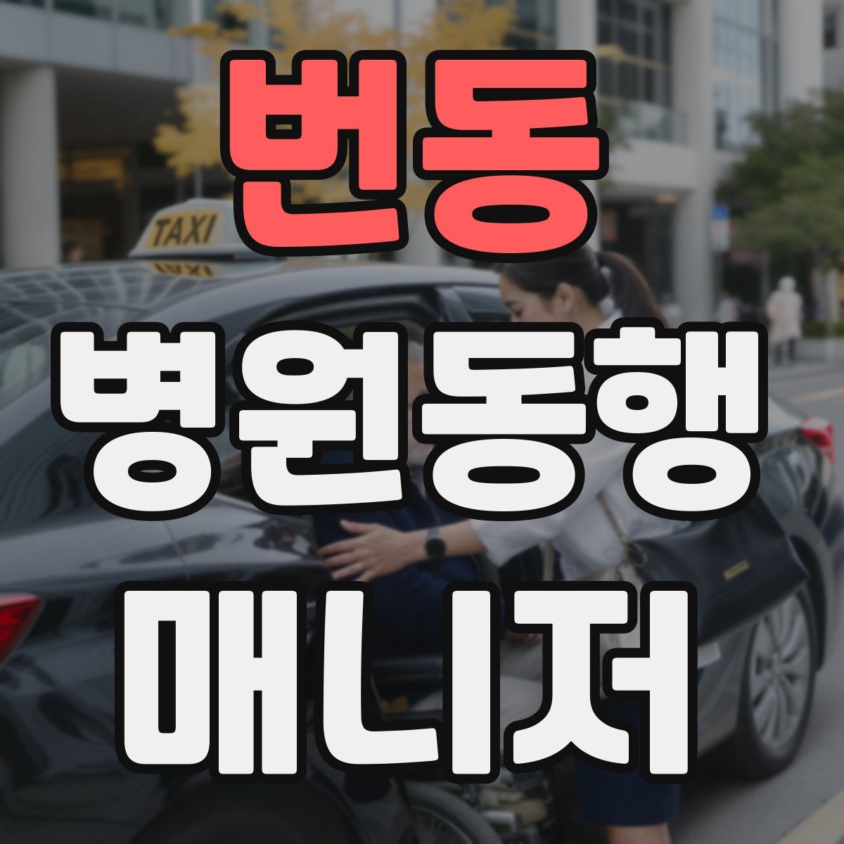 번동 병원동행매니저 자격증