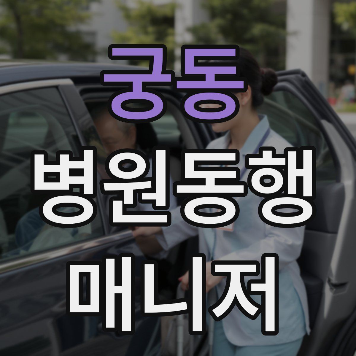 궁동 병원동행매니저 자격증