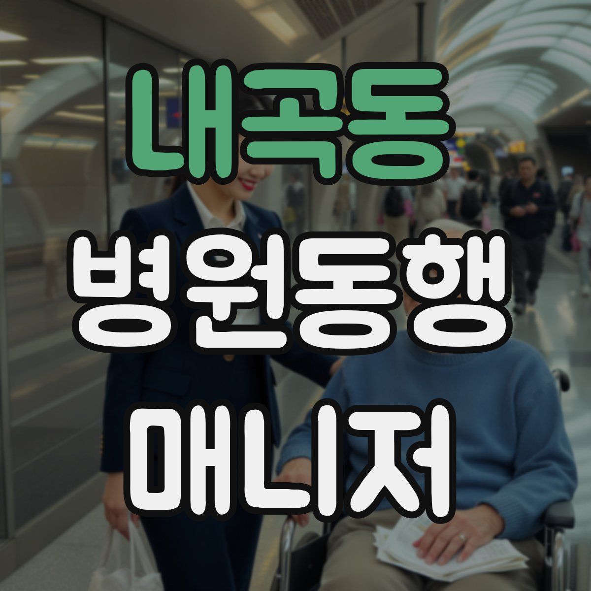 내곡동 병원동행매니저 자격증