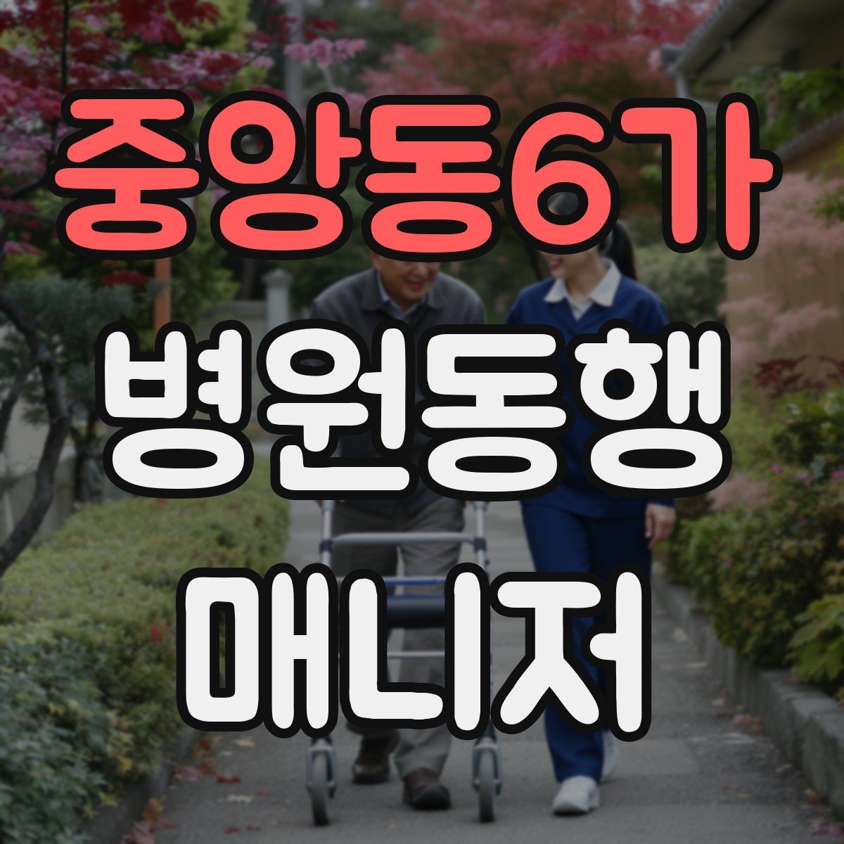 중앙동6가 병원동행매니저 자격증 시간 단위 안내가 필요한 이유