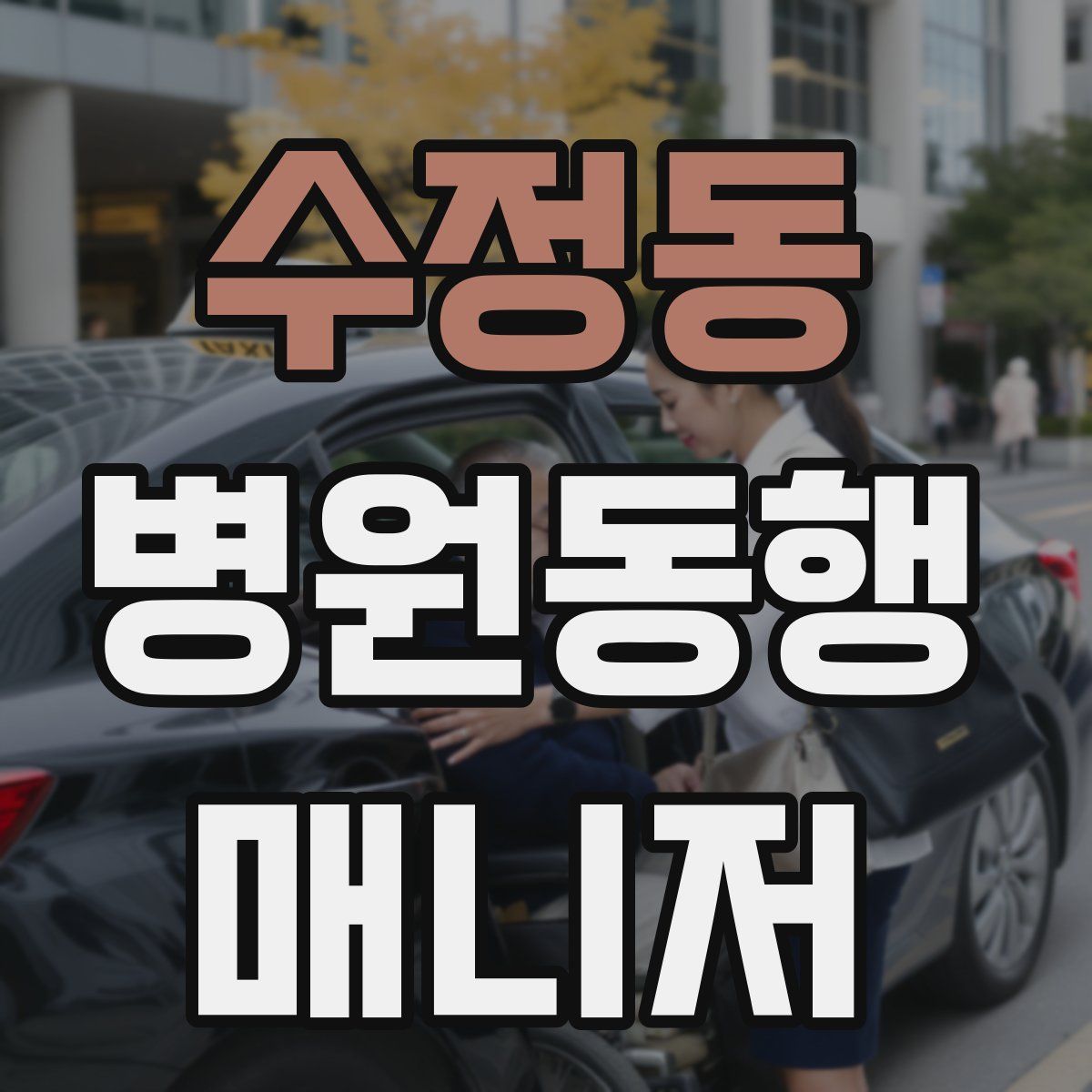 수정동 병원동행매니저 자격증