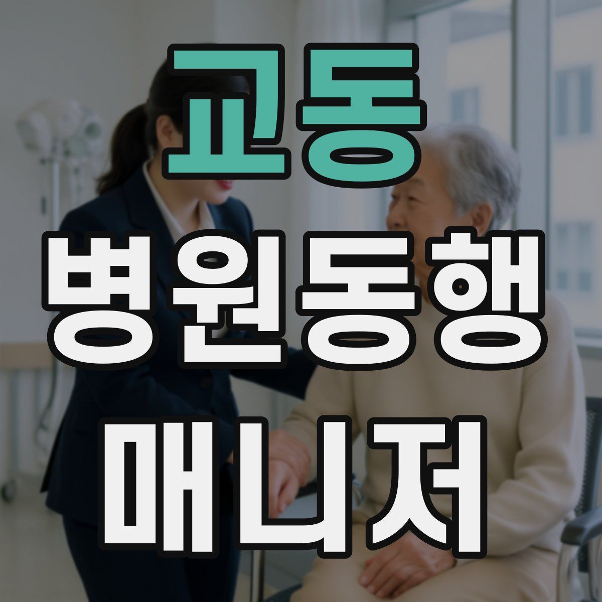 교동 병원동행매니저 자격증