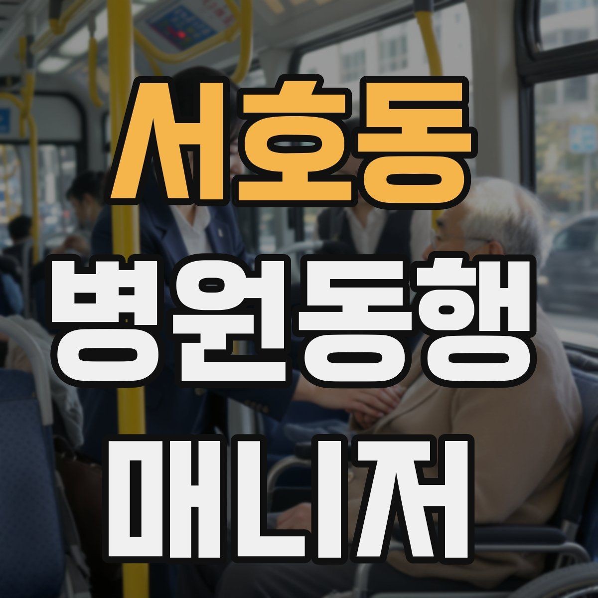 서호동 병원동행매니저 자격증 처음 준비하는 분을 위한 큰 흐름