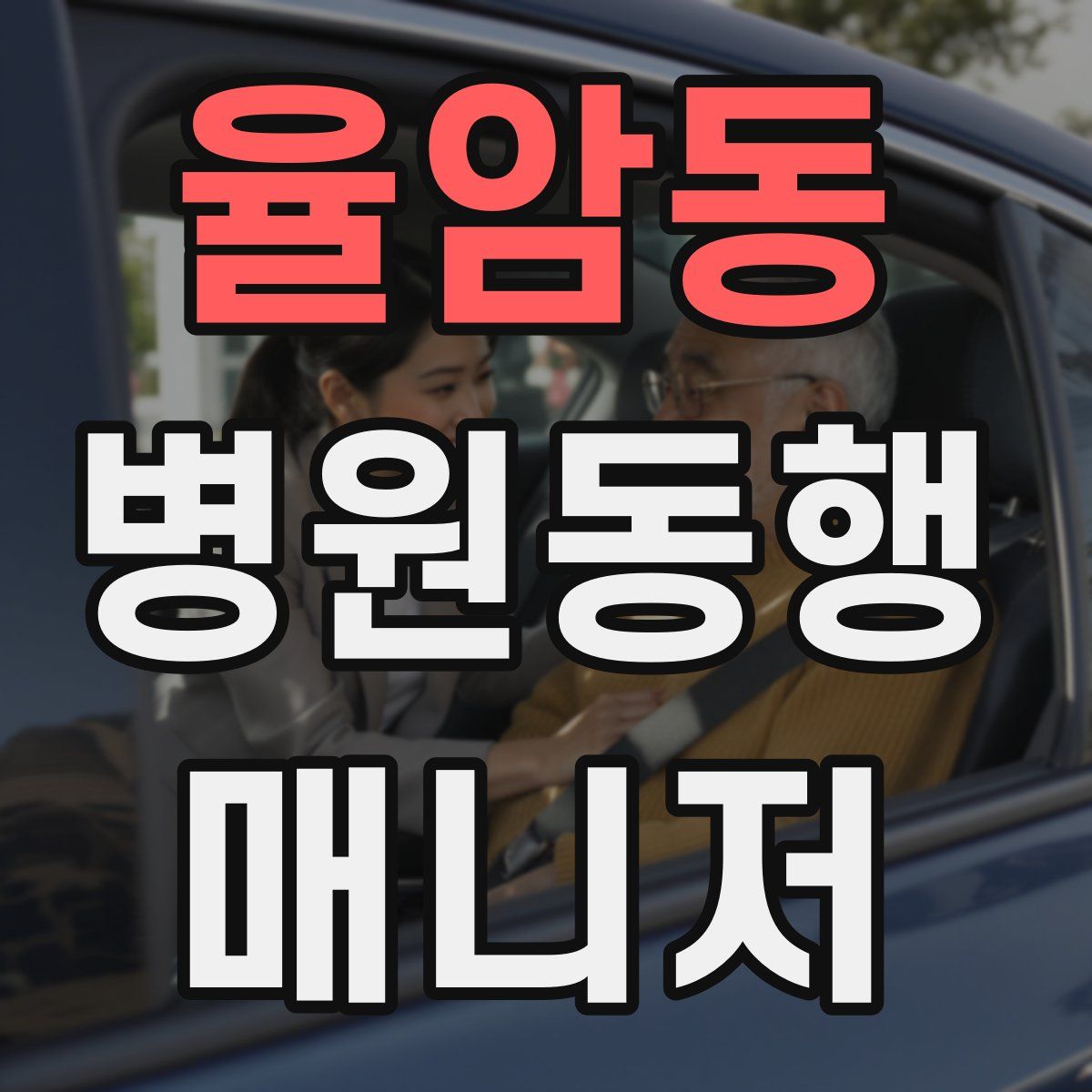 율암동 병원동행매니저 자격증